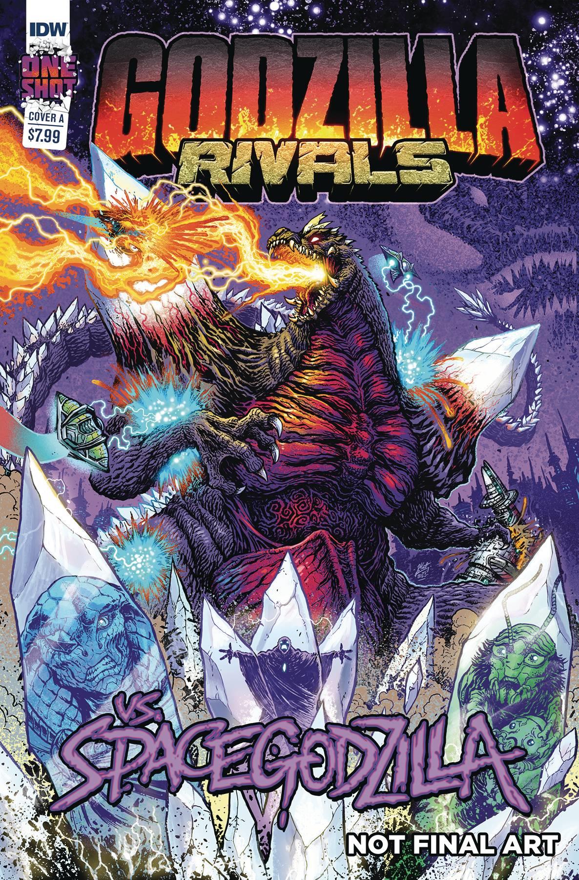 Godzilla Rivals Vs. Spacegodzilla #1 Cvr A Frank Idw-prh Comic Book