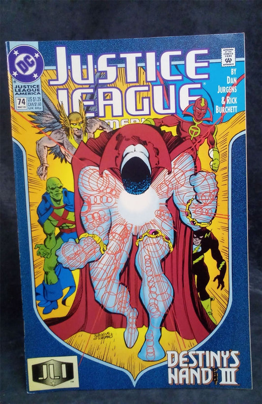 Justice League America #74 1993 DC Comics Comic Book