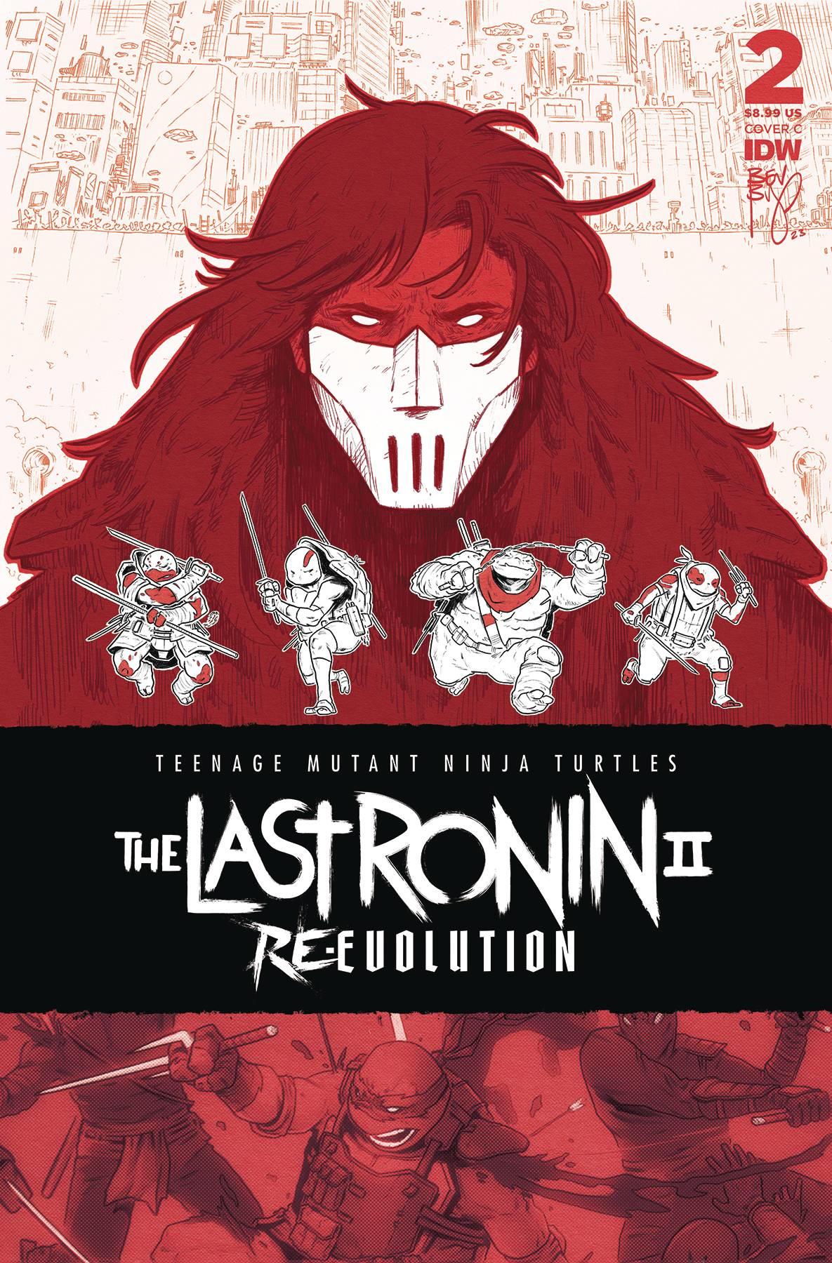Tmnt The Last Ronin Ii Re Evolution #2 Cvr C Bishop (mr) Idw-prh Comic Book
