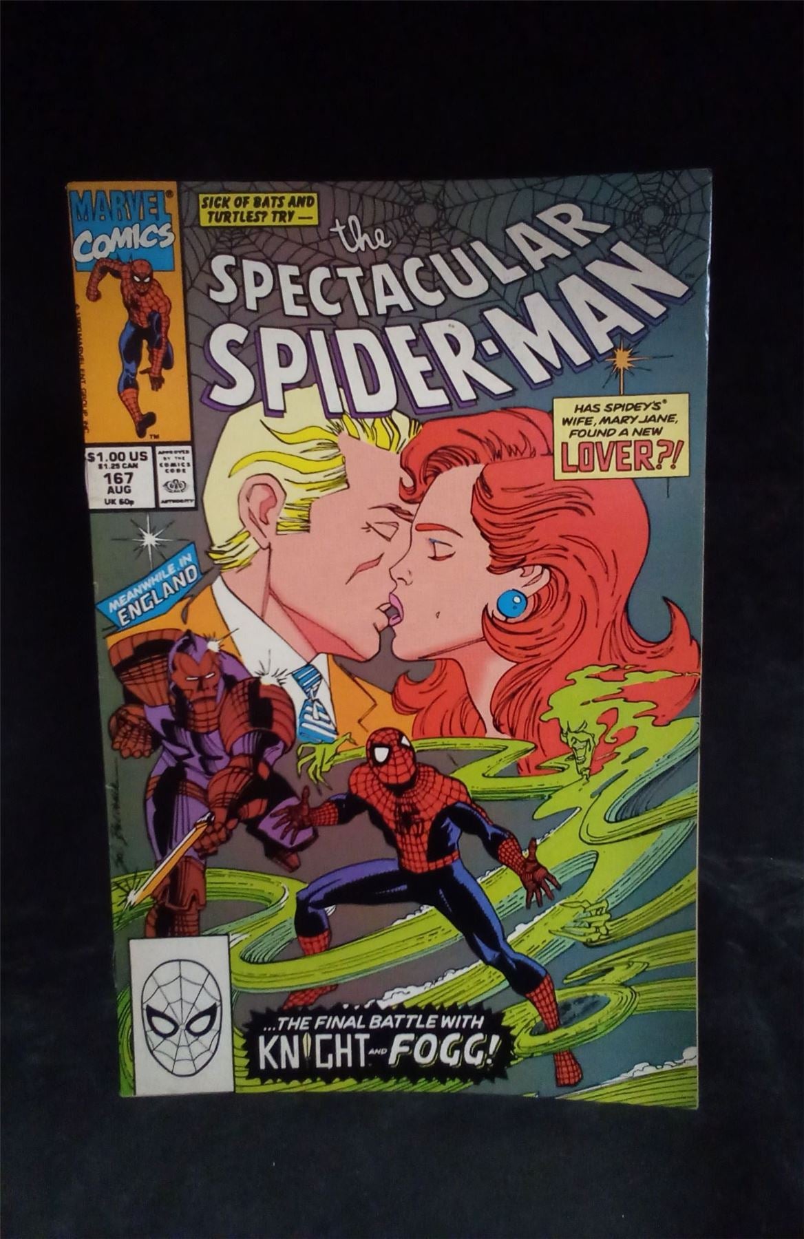 The Spectacular Spider-Man #167 1990 Marvel Comics Comic Book