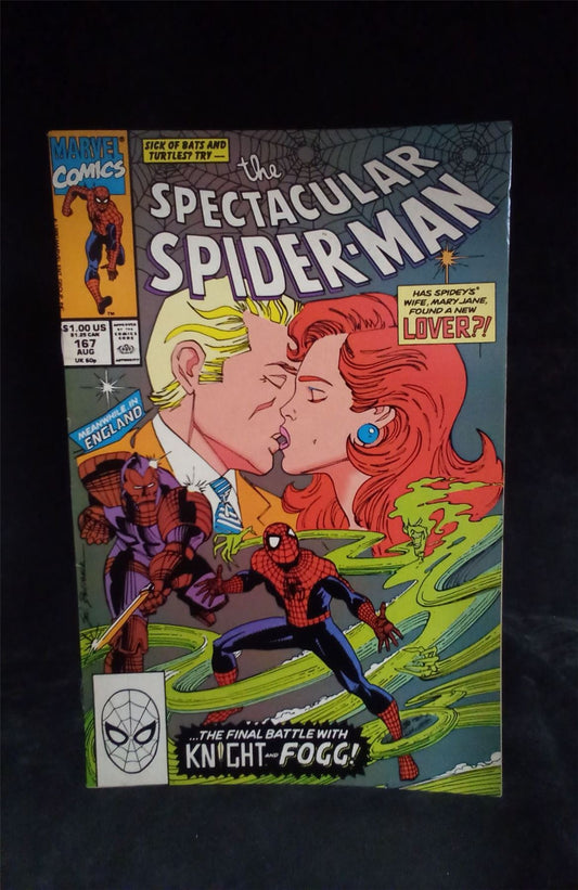 The Spectacular Spider-Man #167 1990 Marvel Comics Comic Book