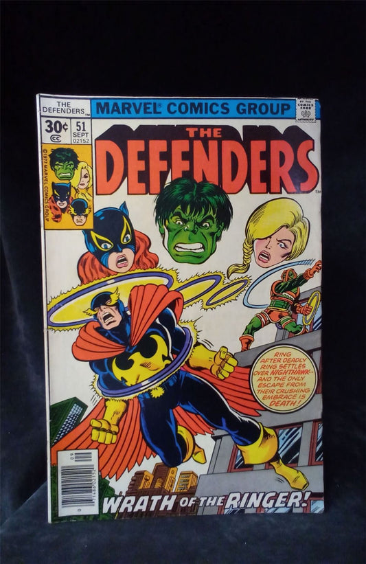 The Defenders #51 1977 Marvel Comic Book