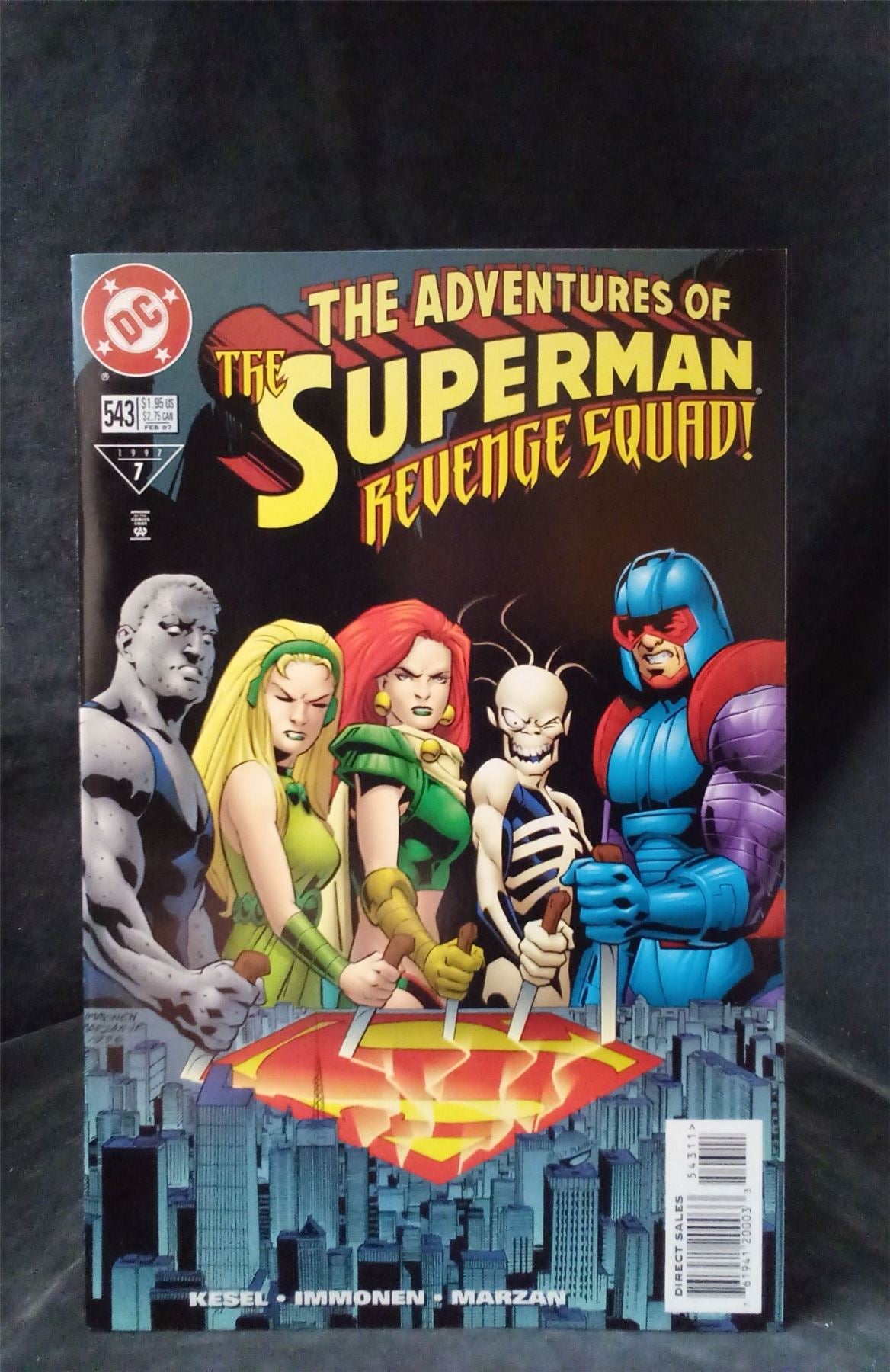 Adventures of Superman #543 1997 DC Comics Comic Book