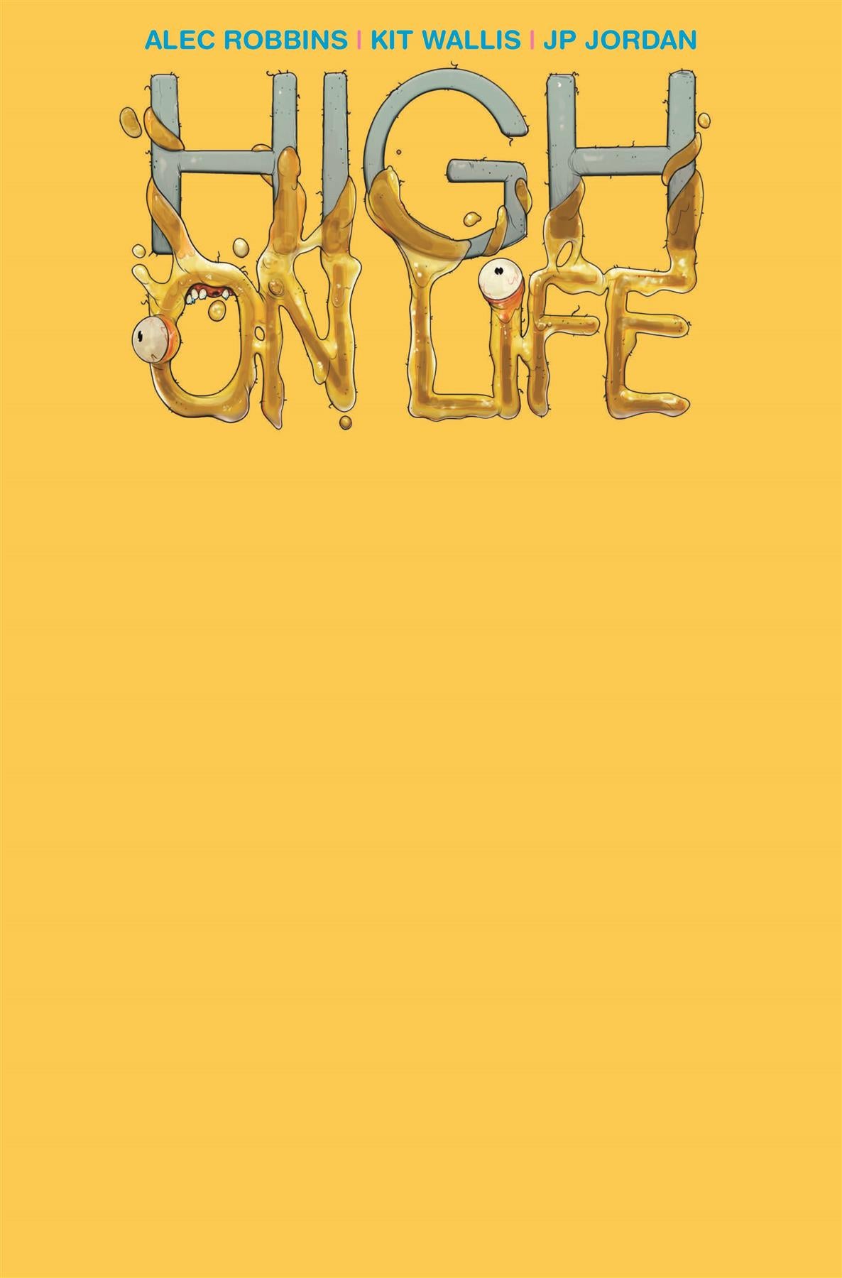 High On Life #1 (of 4) Cvr E Blank (mr) Titan Comics Comic Book