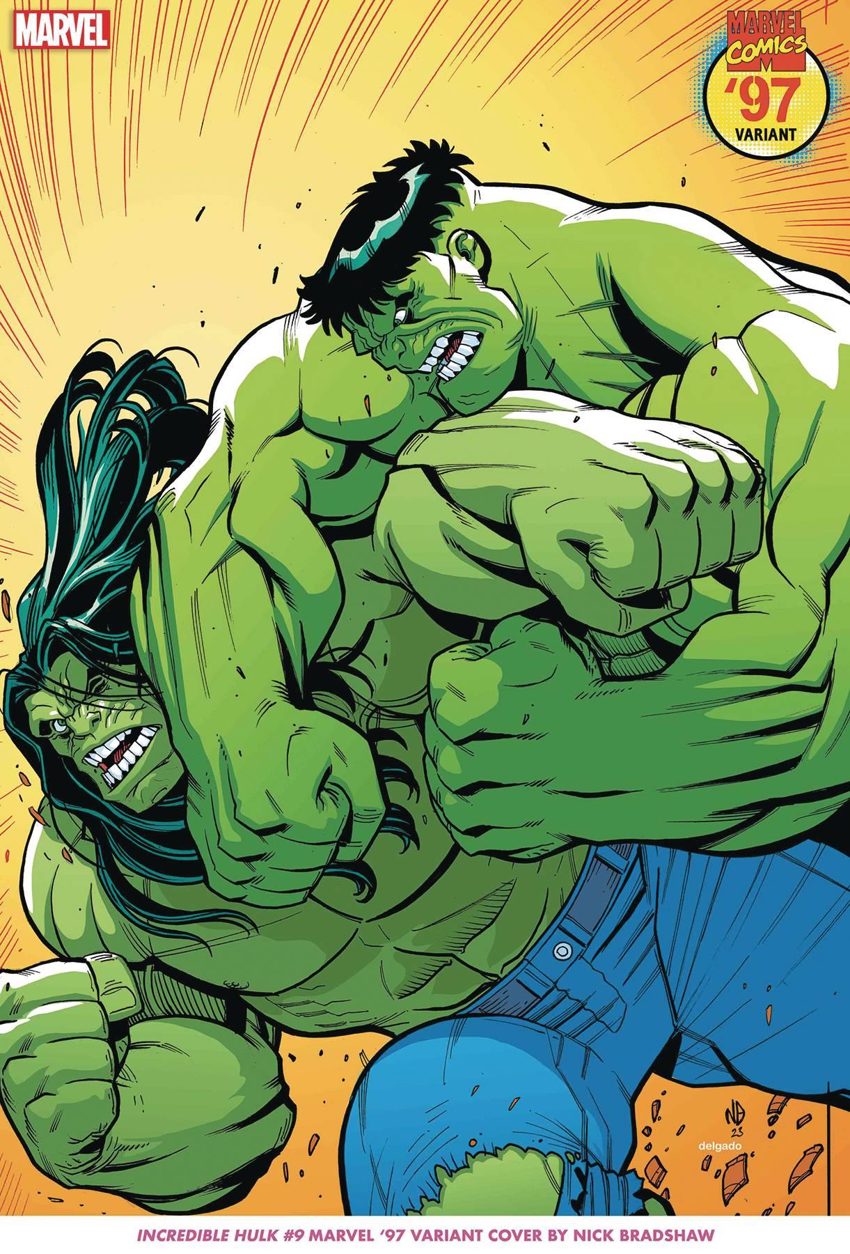 Incredible Hulk #9 Nick Bradshaw Marvel 97 Var Marvel Prh Comic Book 2024