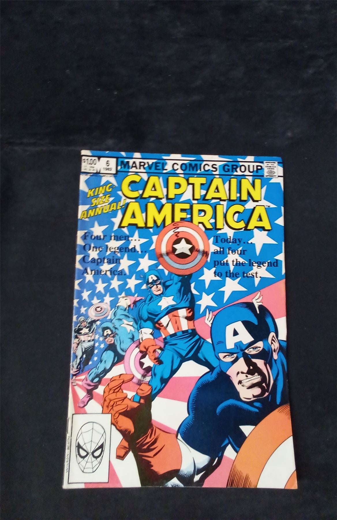 Captain America Annual #6 Direct Edition 1982 marvel Comic Book