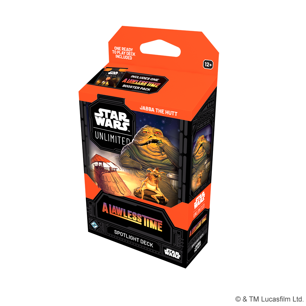 Star Wars Unlimited TCG A Lawless Time Spotlight Deck Jabba the Hutt By Fantasy Flight Games