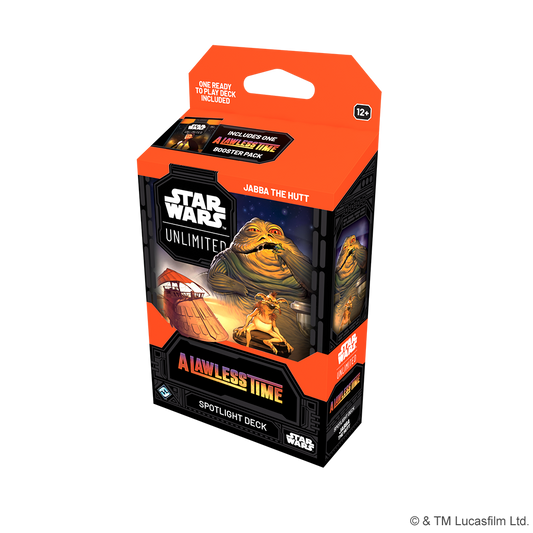 Star Wars Unlimited TCG A Lawless Time Spotlight Deck Jabba the Hutt By Fantasy Flight Games