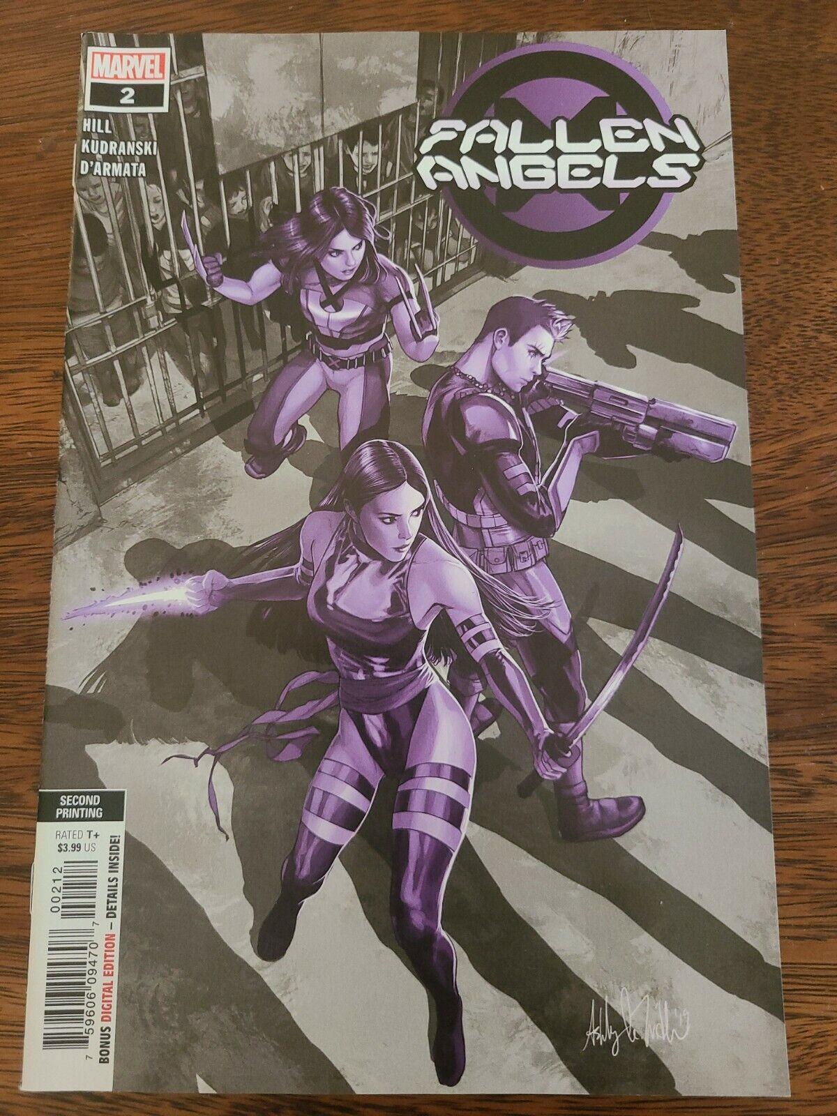 Fallen Angels #2 (2nd Ptg Var Dx) Marvel Comics Comic Book