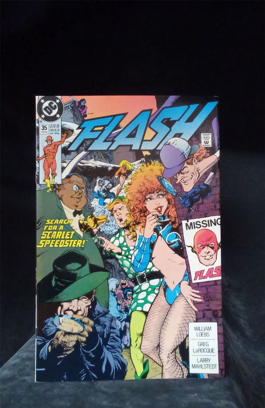 The Flash #35 1990 DC Comics Comic Book