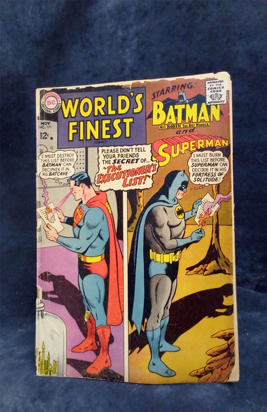 World's Finest Comics #171 1967 DC Comics Comic Book