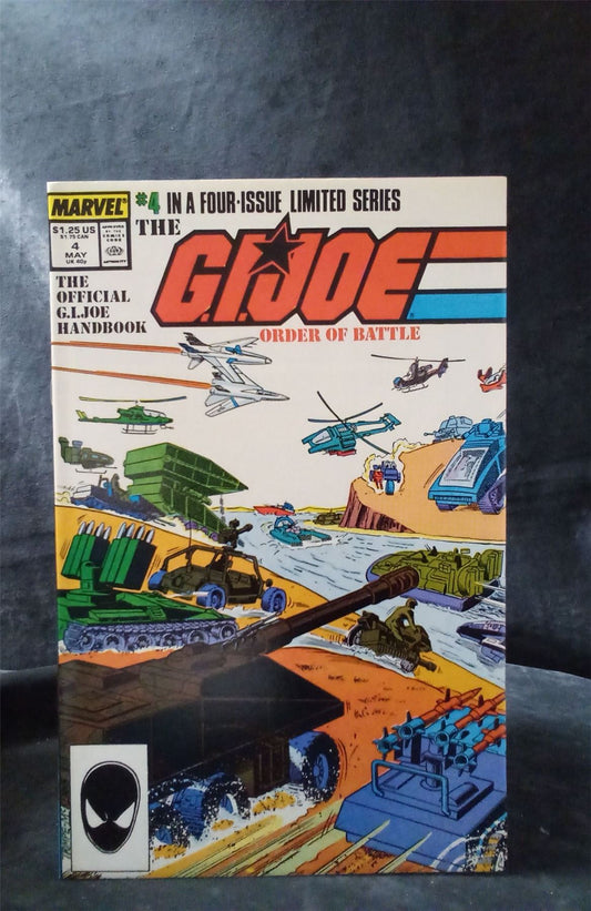 The G.I. Joe Order of Battle #4 1987 Marvel Comics Comic Book