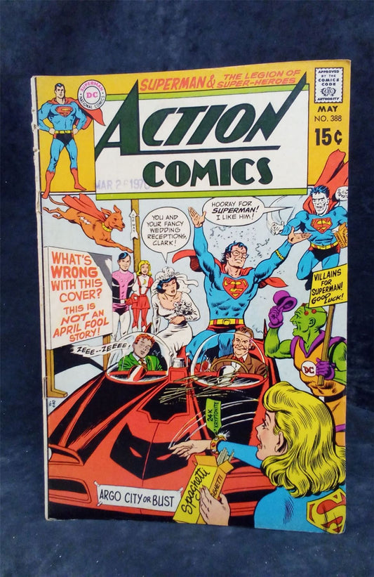 Action Comics #388 1970 DC Comics Comic Book