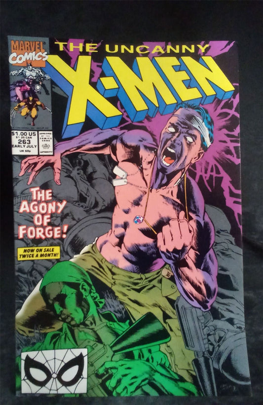 The Uncanny X-Men #263 1990 Marvel Comic Book