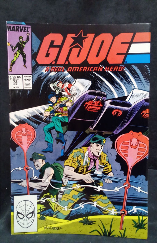 G.I. Joe: A Real American Hero #73 1988 Marvel Comics Comic Book