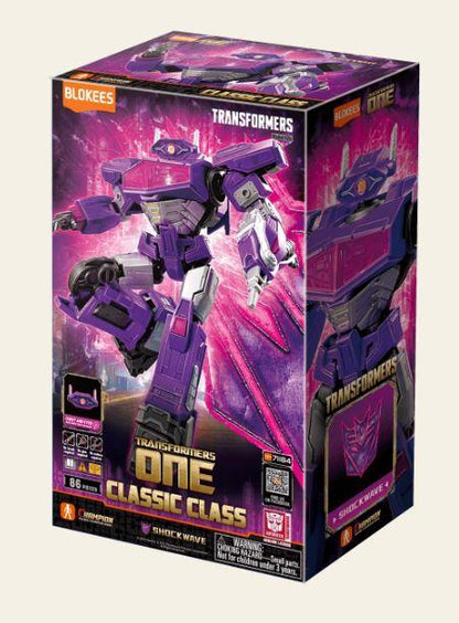 Blokees Transformers Classic Class 18 Transformers One Shockwave by Blokees