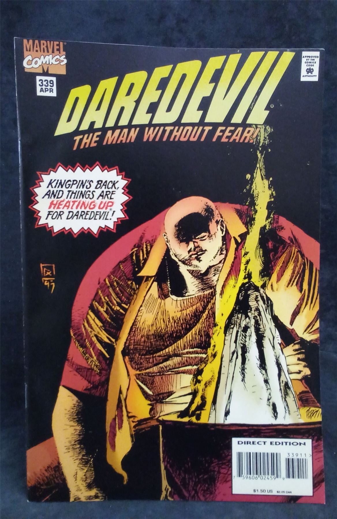 Daredevil #339 1995 Marvel Comics Comic Book