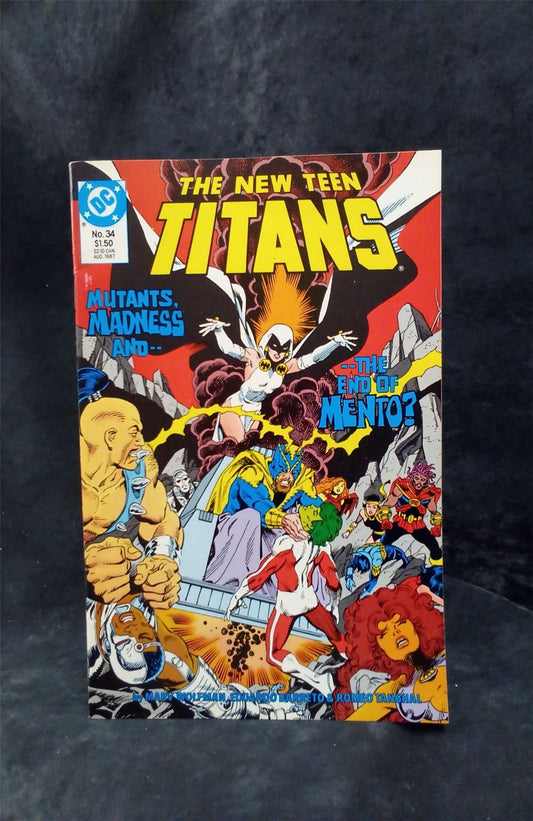 The New Teen Titans #34 1987 DC Comics Comic Book