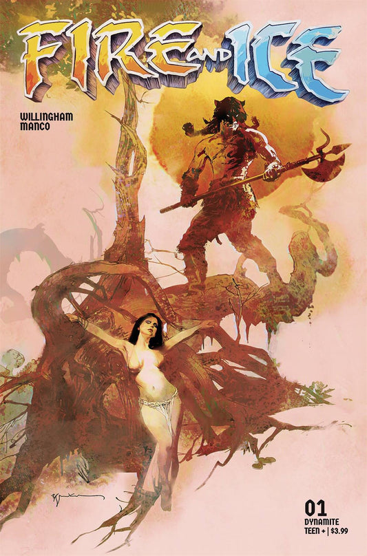 Fire And Ice #1 Cvr A Seinkiewicz Dynamite Comic Book