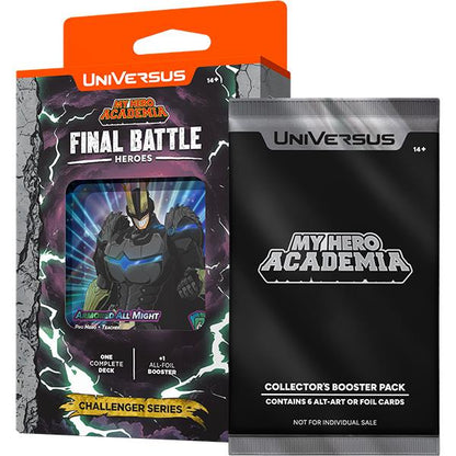 UniVersus CCG My Hero Academia Final Battle- Challenger Series: Heroes Deck By Jasco Games
