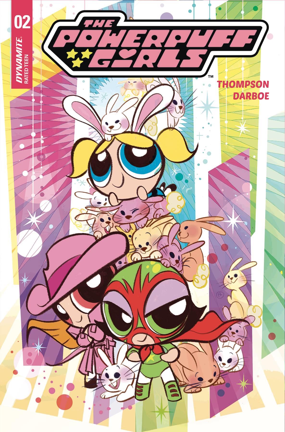 Powerpuff Girls #2 Cvr D Baldari Dynamite Comic Book
