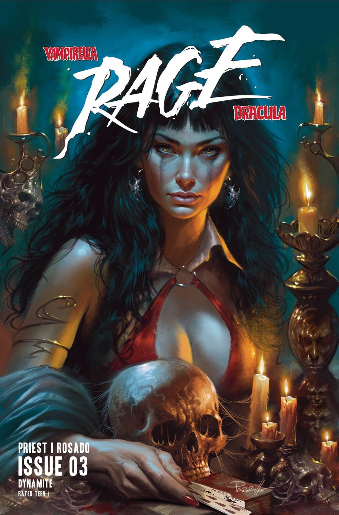 Vampirella Dracula Rage #3 Cvr A Parrillo Dynamite Comic Book