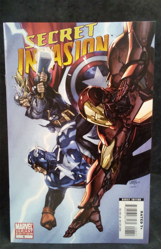 Secret Invasion #6 Variant Cover 2008 Marvel Comics Comic Book