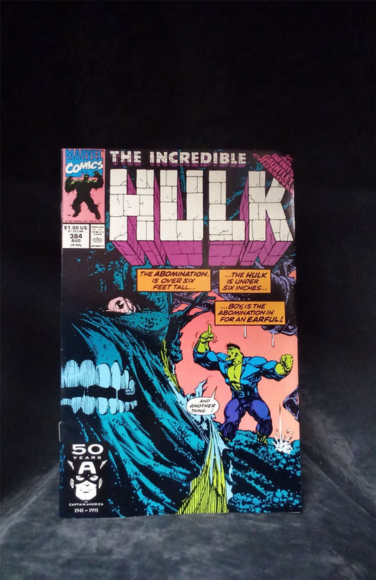 The Incredible Hulk #384 1991 Marvel Comics Comic Book