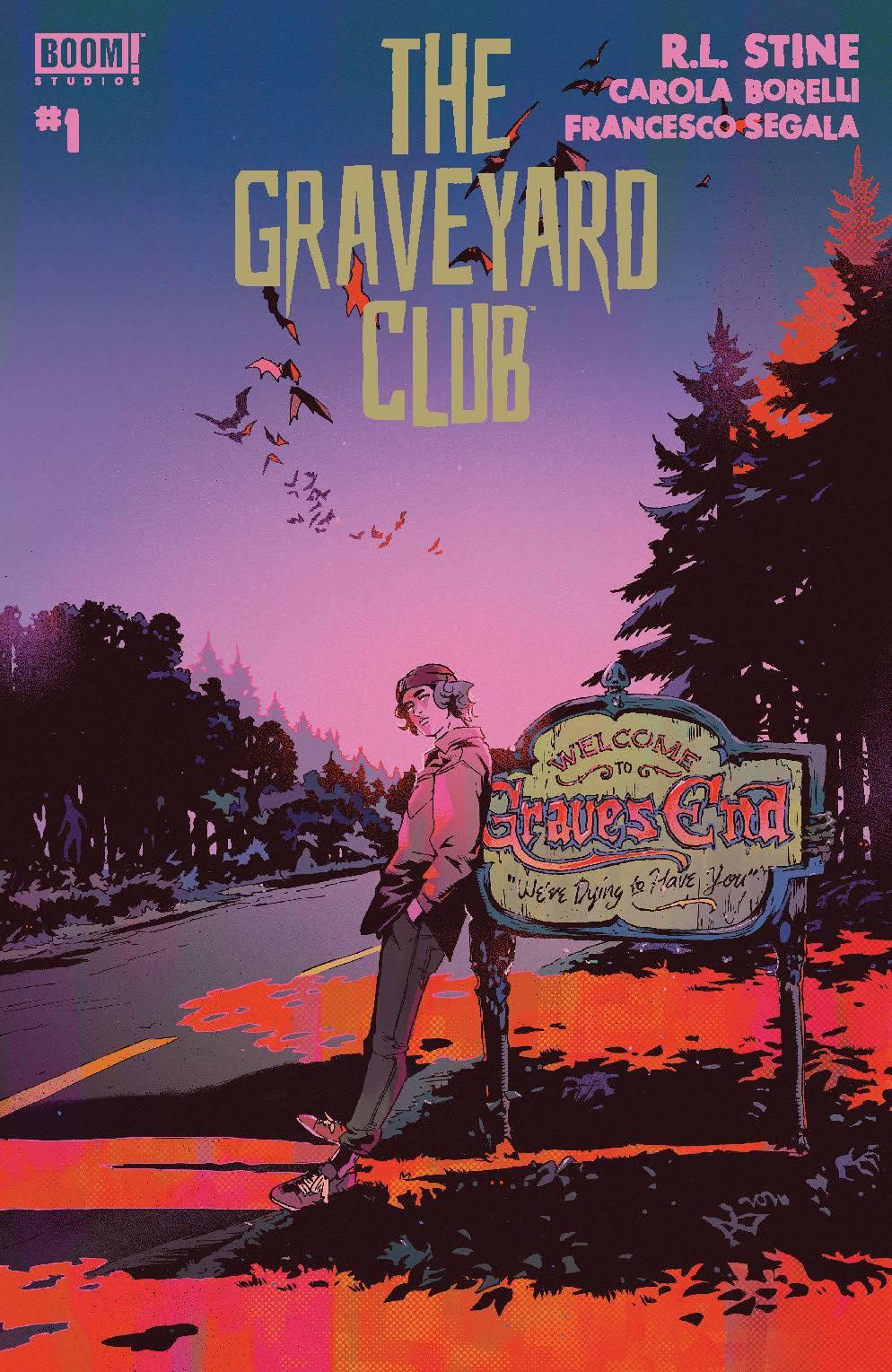 Graveyard Club #1 Cvr B Kaplan Boom! Studios Comic Book