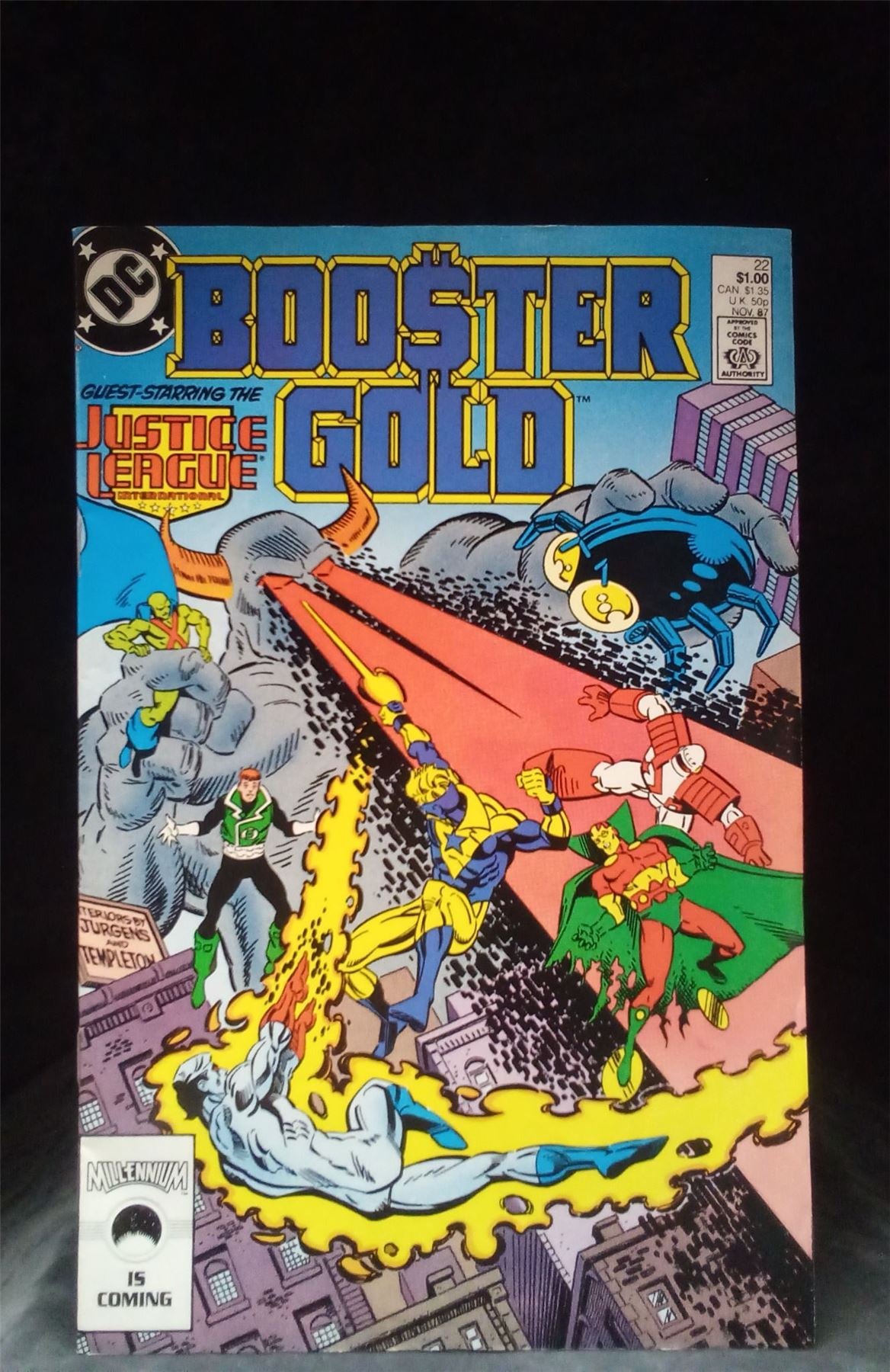 Booster Gold #22 1987 DC Comics Comic Book
