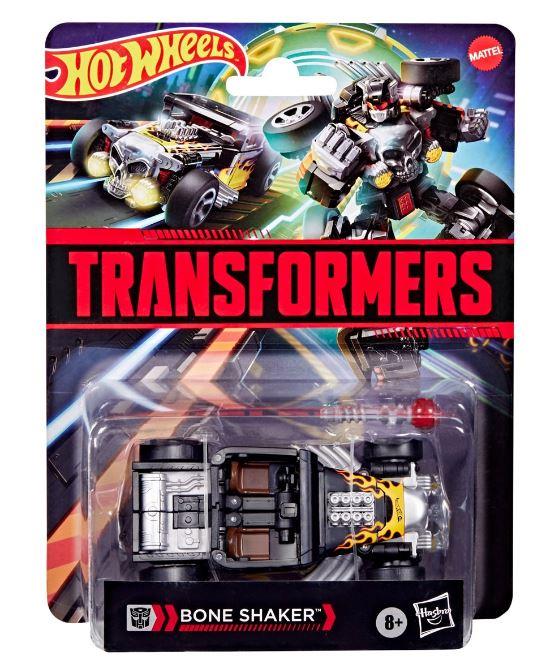 Hot Wheels x Transformers Collaborative Bone Shaker by Hasbro