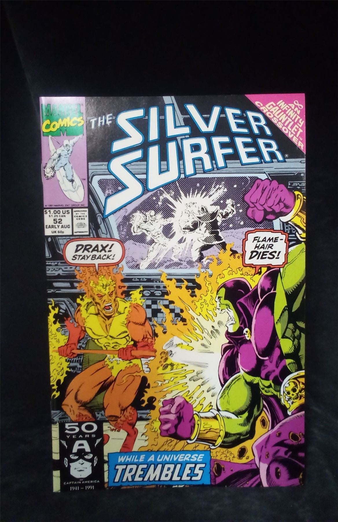 Silver Surfer #52 1991 Marvel Comic Book