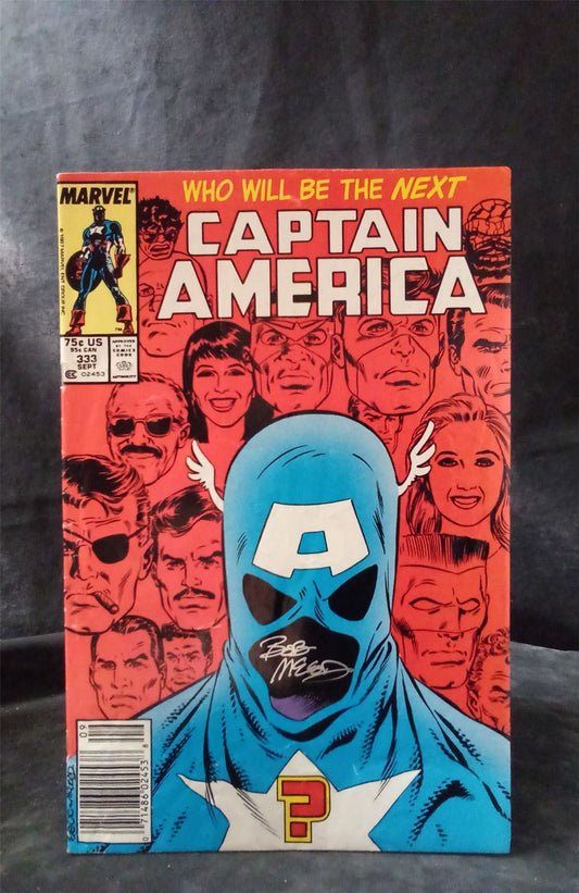 Captain America #333 1987 Marvel Comics Comic Book