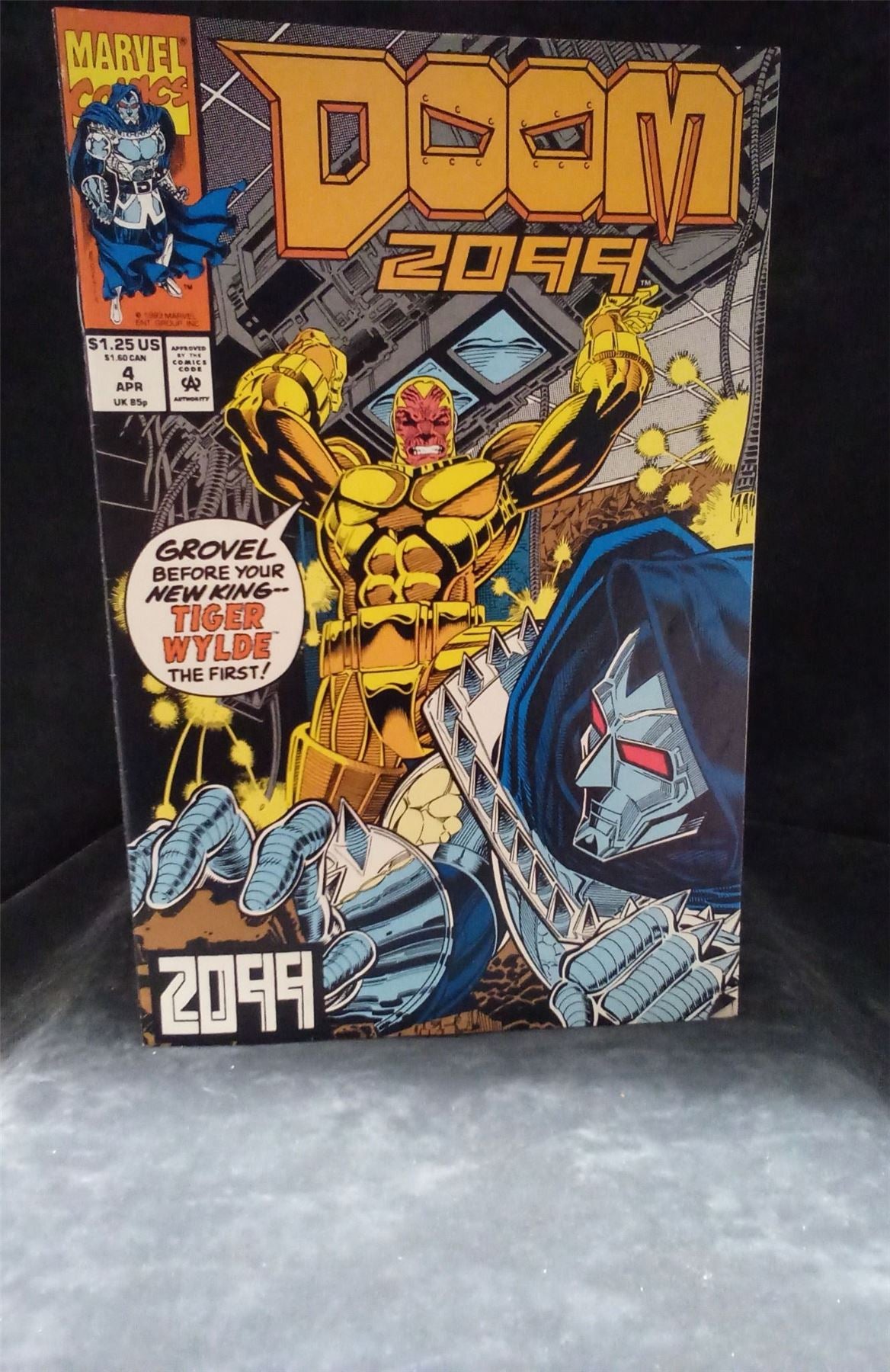 Doom 2099 #4 Newsstand Edition 1993 Marvel Comics Comic Book