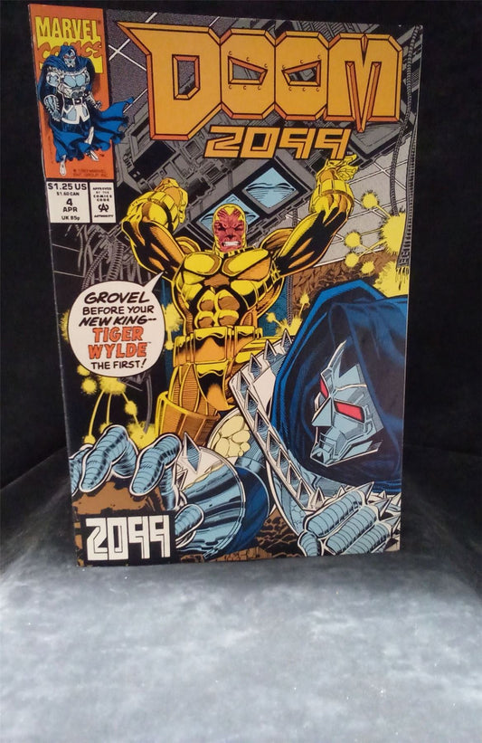 Doom 2099 #4 Newsstand Edition 1993 Marvel Comics Comic Book