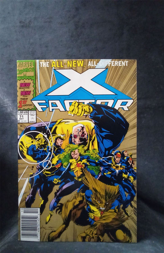 X-Factor #71 Second Print Cover 1991 Marvel Comics Comic Book