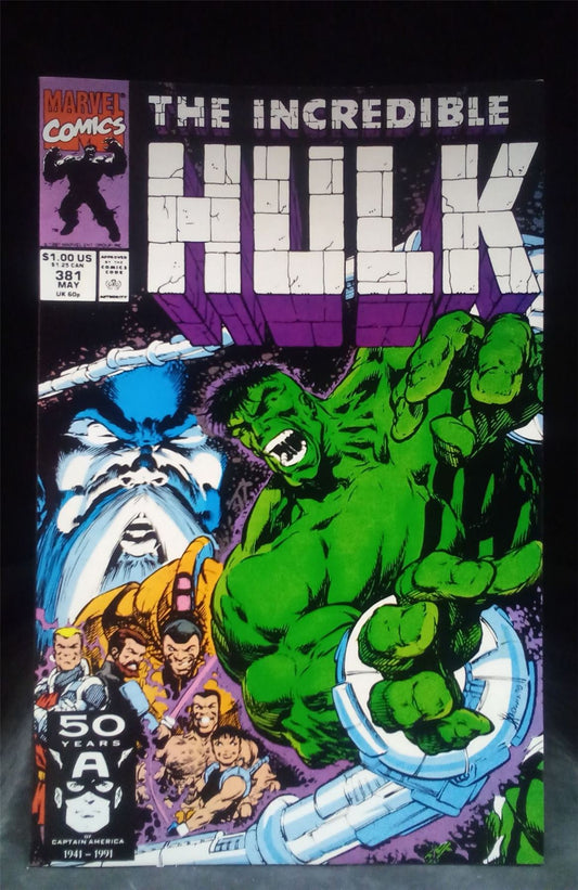 The Incredible Hulk #381 1991 Marvel Comic Book