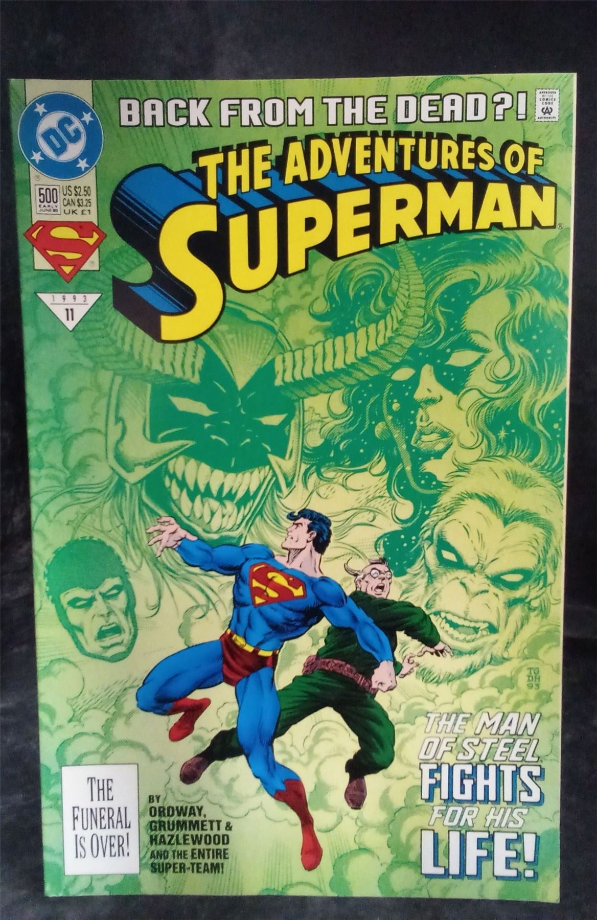 Adventures of Superman #500 1993 DC Comics Comic Book