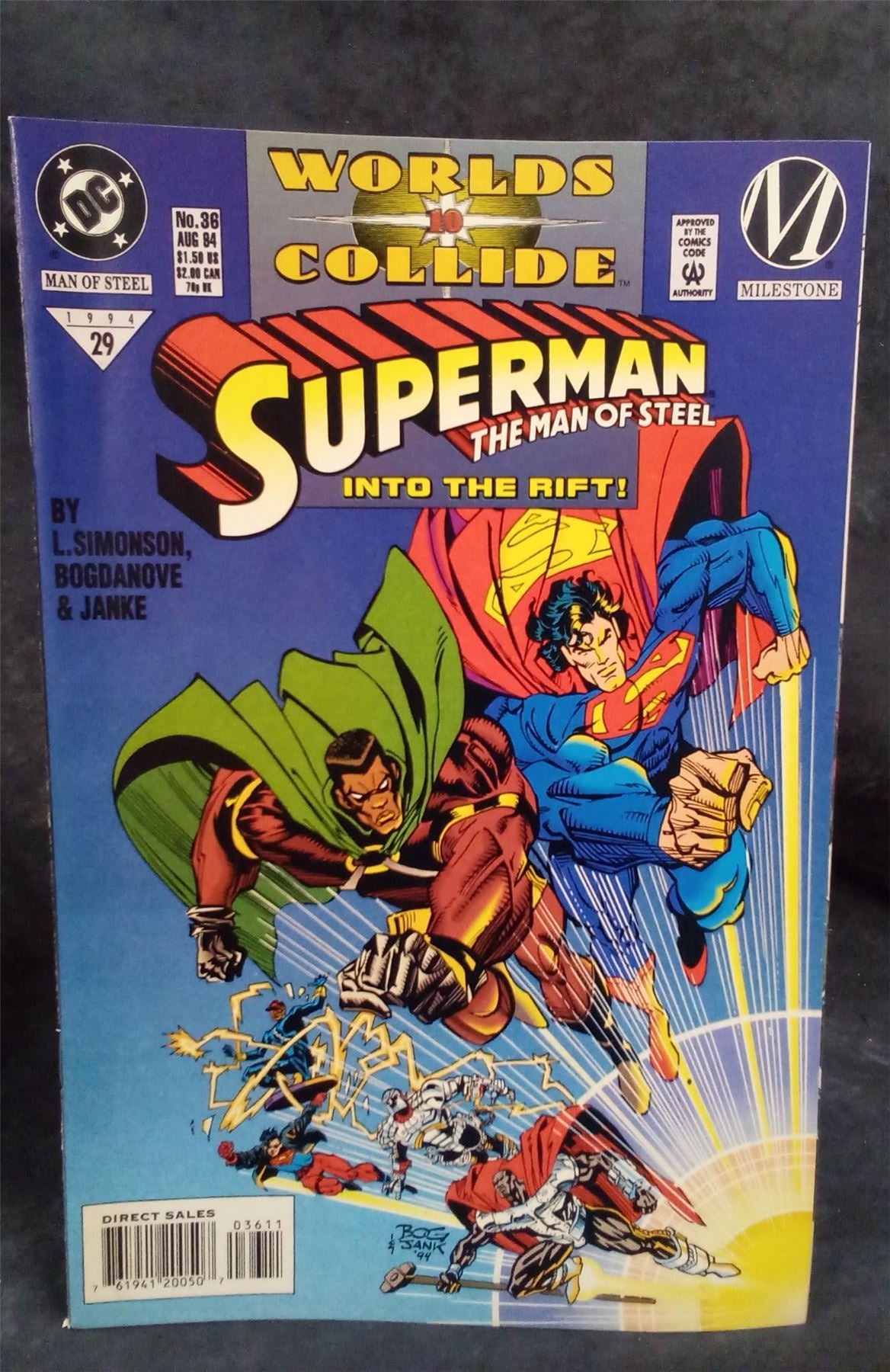 Superman: The Man of Steel #36 1994 DC Comics Comic Book