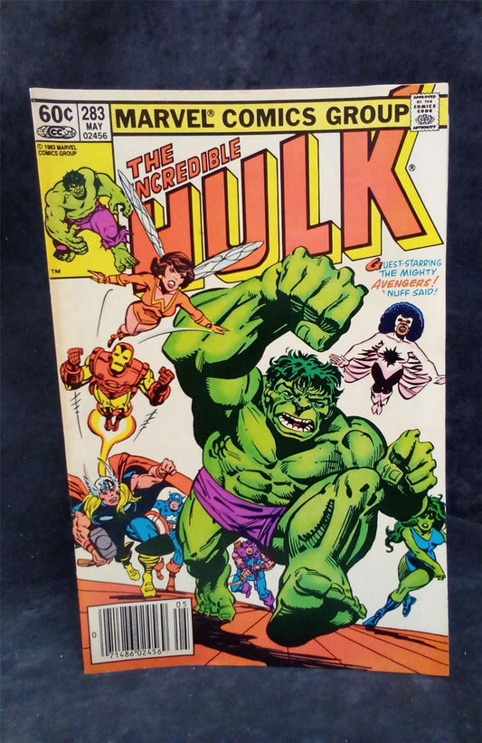 The Incredible Hulk #283 1983 Marvel Comics Comic Book