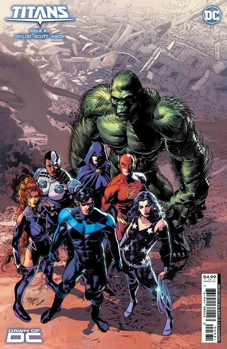 Titans #3 Cvr C Mike Deodato Jr Card Stock Var DC Comics Comic Book