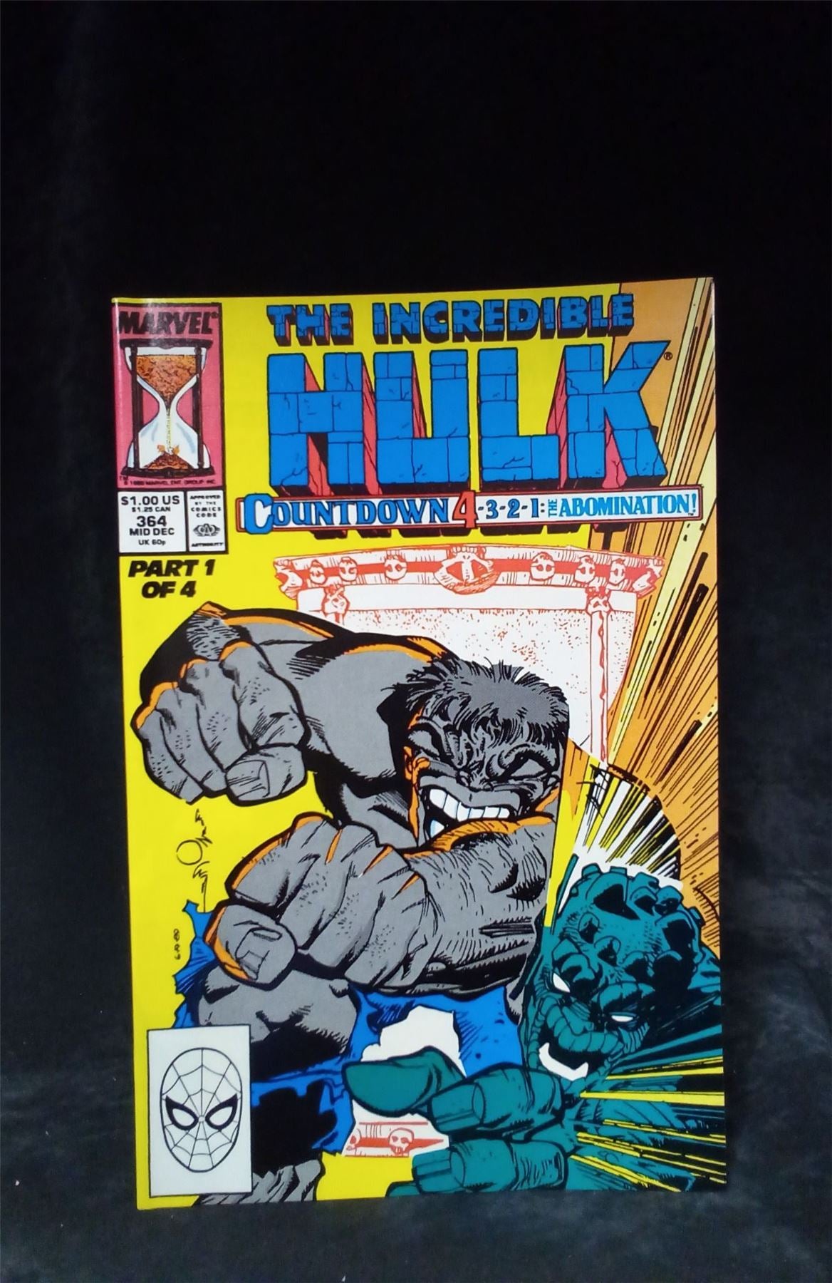 The Incredible Hulk #364 1989 Marvel Comics Comic Book