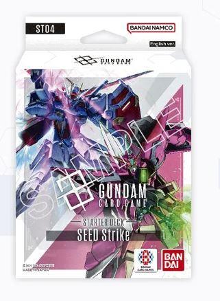 Gundam Card Game Starter Deck 04 SEED Strike [ST04] TCG By Bandai