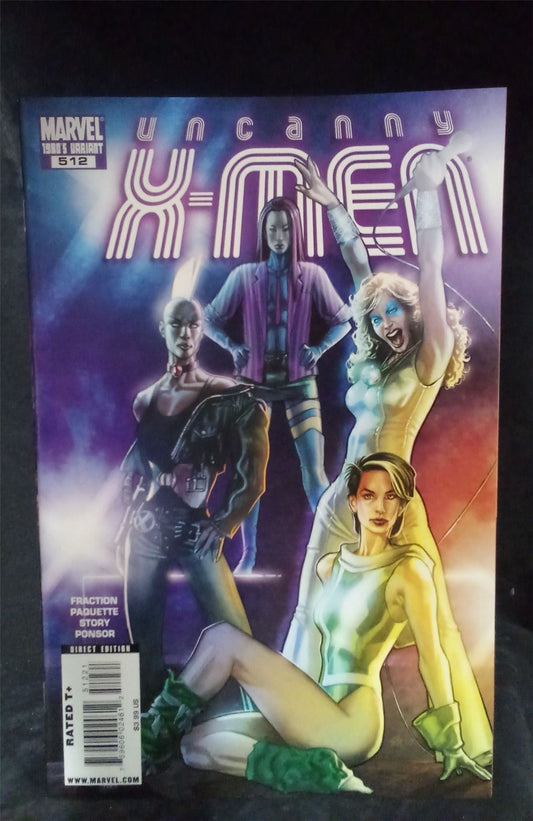 The Uncanny X-Men #512 80s Cover 2009 Marvel Comic Book