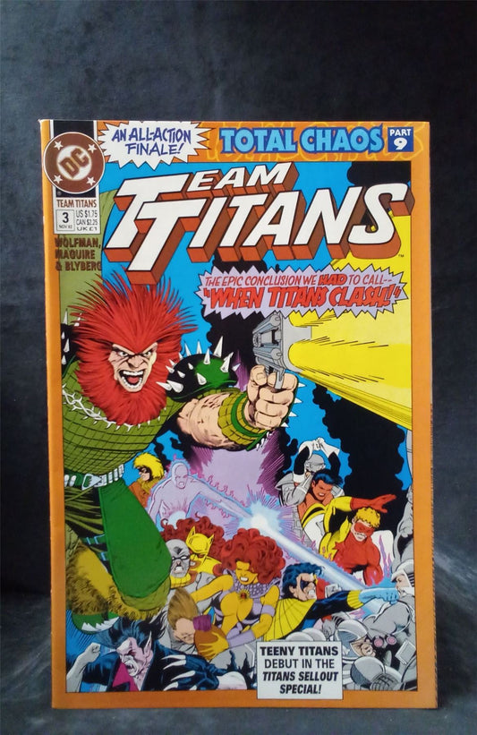 Team Titans #3 1992 DC Comics Comic Book