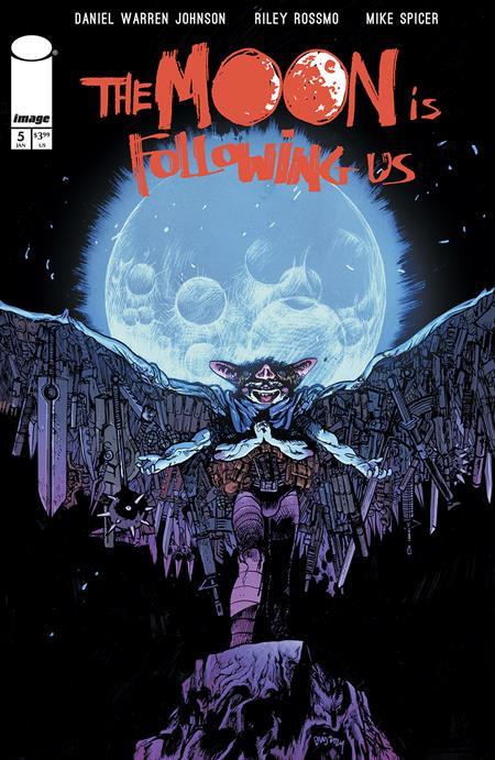 The Moon Is Following Us #5 (Of 10) Cvr B Daniel Warren Johnson & Mike Spicer Var  Image Comics Comic Book 2025