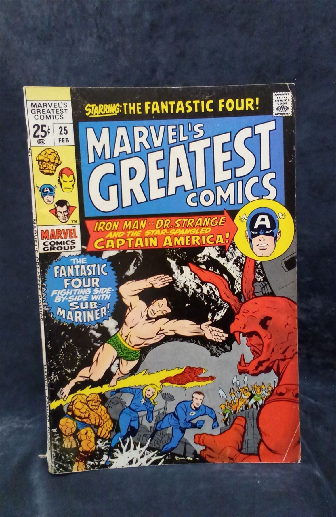 Marvel's Greatest Comics #25 1970 Marvel Comics Comic Book