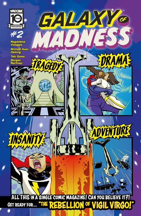 Galaxy Of Madness #2 (of 10) Mad Cave Studios Comic Book