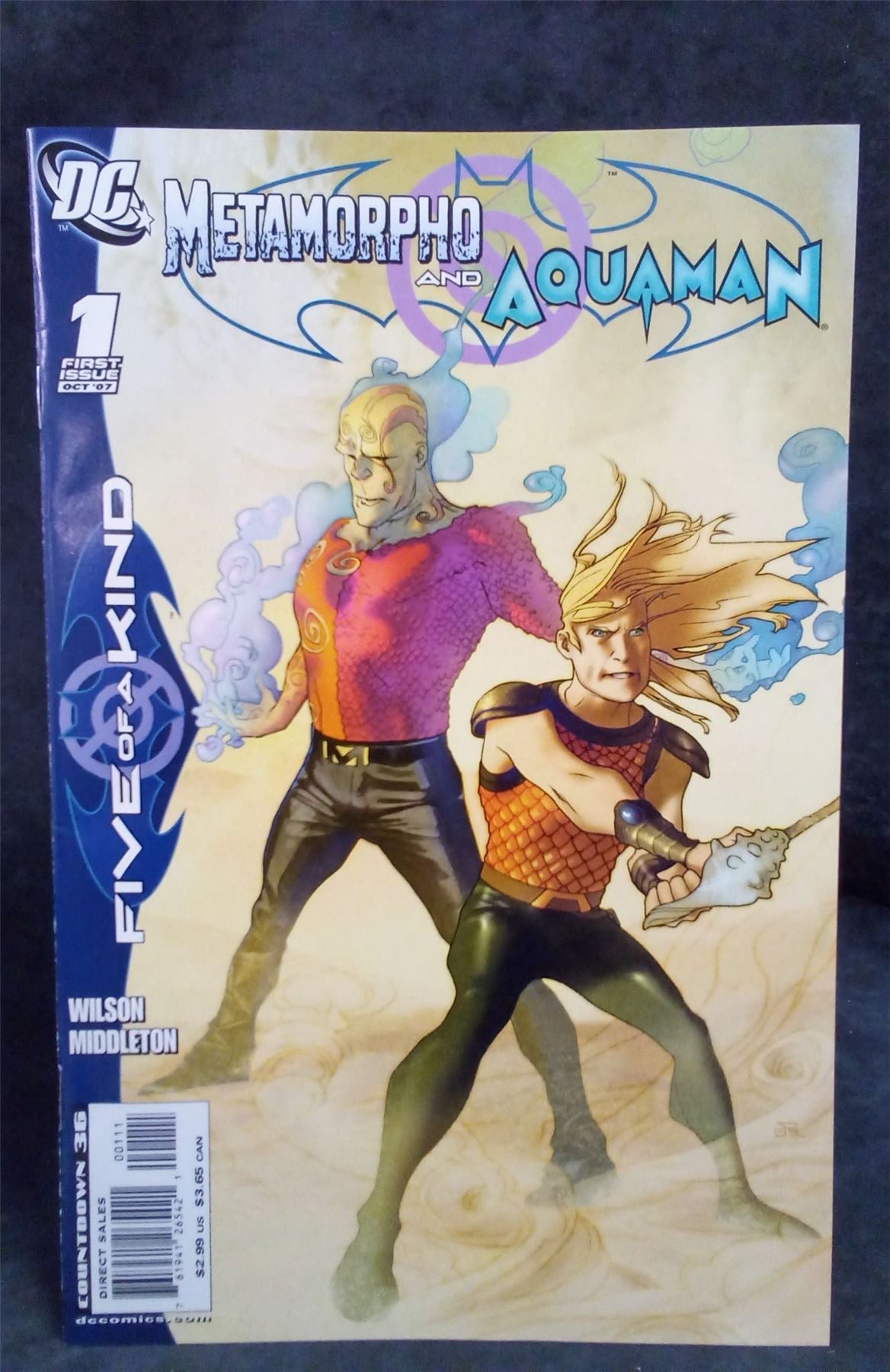 Outsiders: Five of a Kind - Metamorpho/Aquaman #1 2007 DC Comics Comic Book