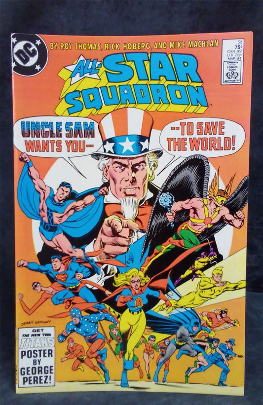 All-Star Squadron #31 1984 DC Comics Comic Book